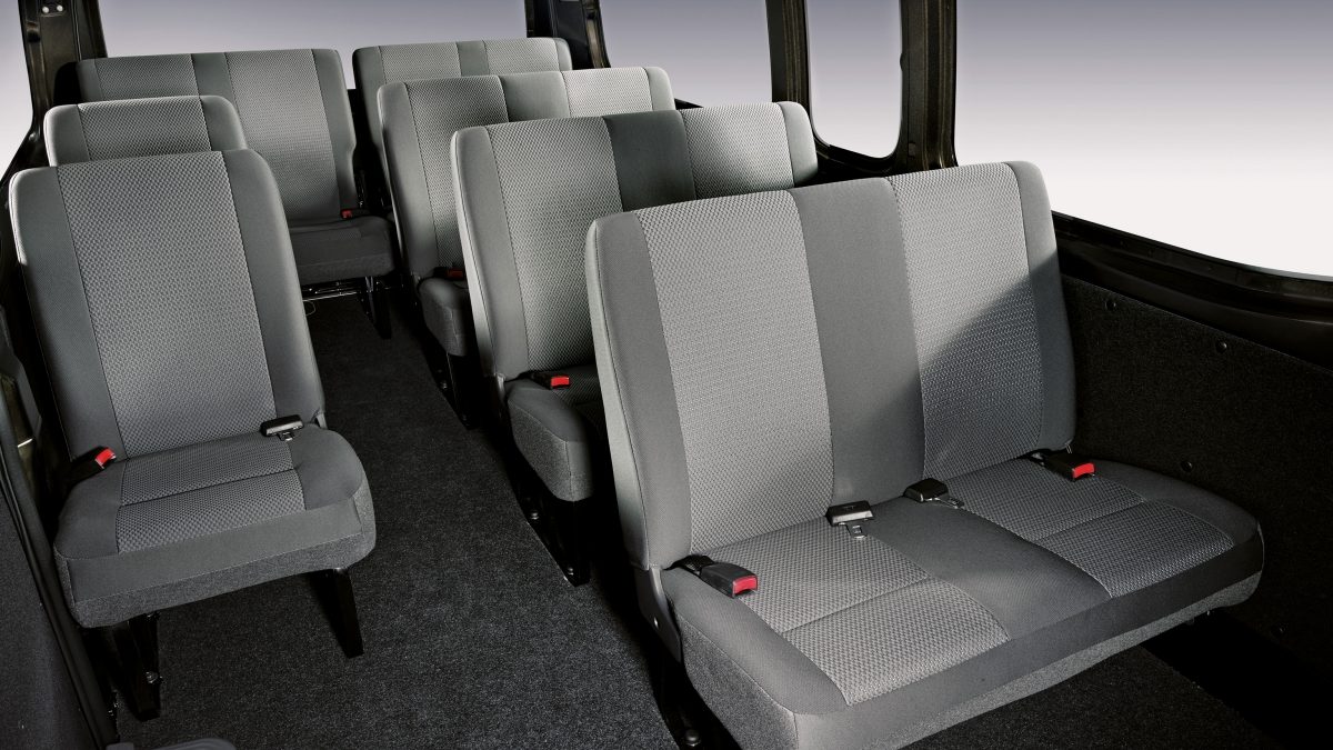Nissan Urvan passenger seats